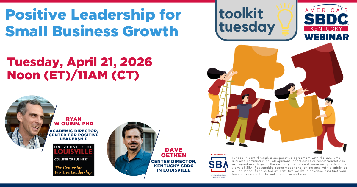 Event Promo Photo For Positive Leadership for Small Business Growth